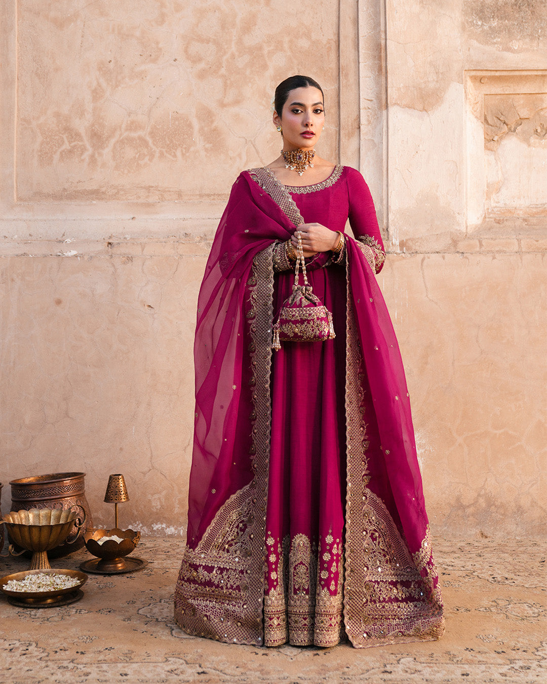 Faiza Saqlain | Zimmal Formals | Cassia by Faiza Saqlain - Designer Dress - Type: Ladies Clothes - Available at Libayah - 100% Original