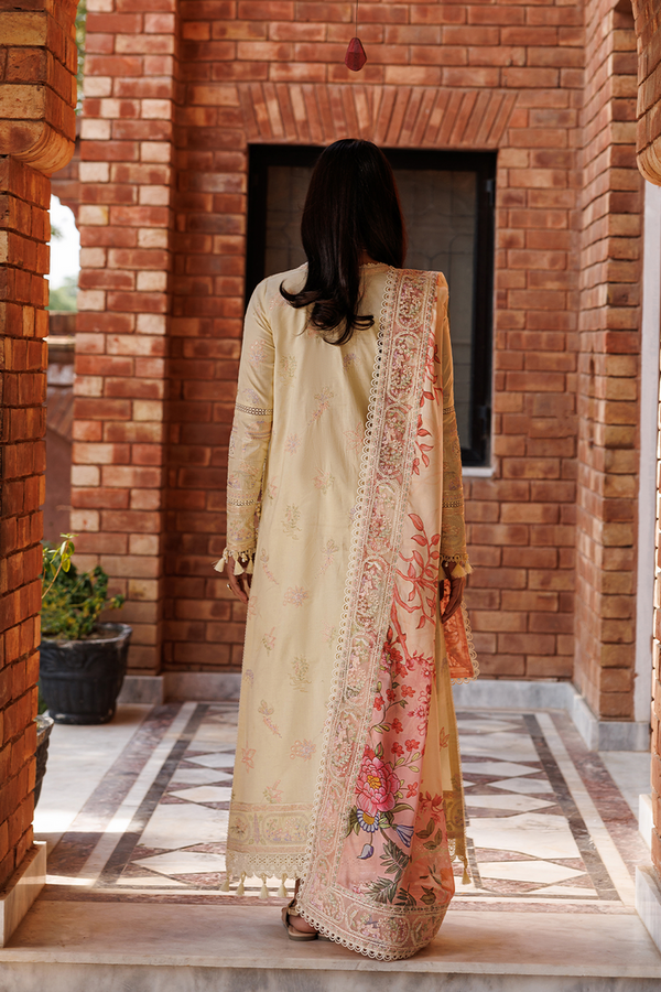 Emaan Adeel | Mirabelle Festive Luxury Lawn | BLOSSOM BLISS by Emaan Adeel - Designer Dress  - Type : Ladies Clothes - Available at Libayah - 100% Original 