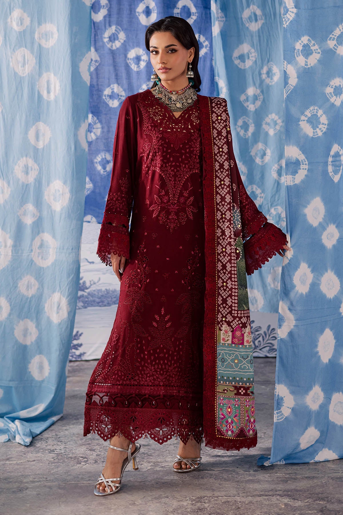 Nureh | Bazaar Luxe 25 | NE-204 by Nureh - Designer Dress  - Type : Ladies Clothes - Available at Libayah - 100% Original 