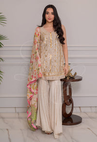 Afrozeh | Basic Pret 26 RTW | NACRE by Afrozeh - Designer Dress  - Type : Ladies Clothes - Available at Libayah - 100% Original 