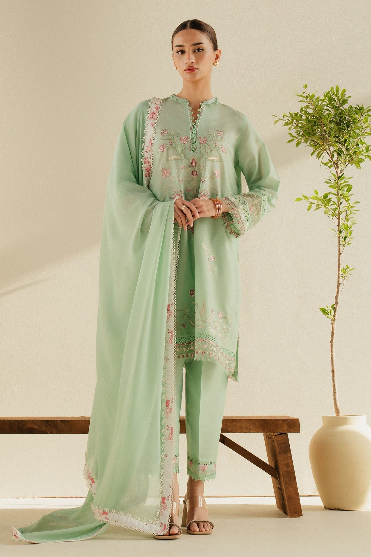 Zara Shahjahan | Eid Pret 25 |CR25P0225 by Zara Sahjahan - Designer Dress - Type: Ladies Clothes - Available at Libayah - 100% Original