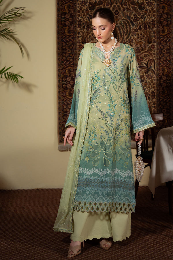 Nureh | Swiss Lawn | NS-161 by Nureh - Designer Dress  - Type : Ladies Clothes - Available at Libayah - 100% Original 
