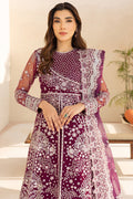 Farasha | Lu Zella Premium Formals 25 | Merlot Dust by Farasha - Designer Dress  - Type : Ladies Clothes - Available at Libayah - 100% Original 