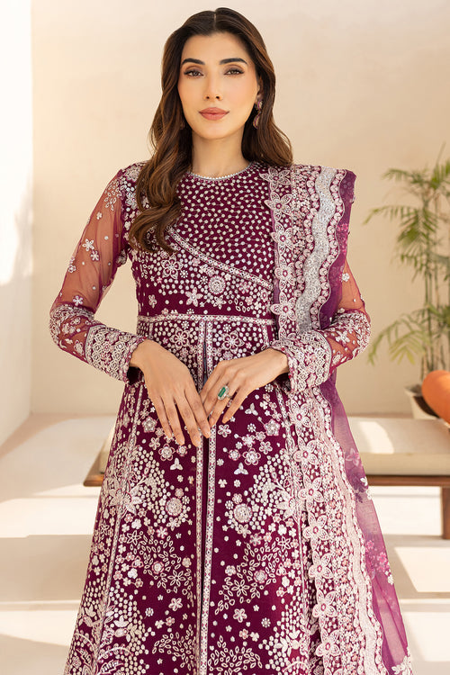 Farasha | Lu Zella Premium Formals 25 | Merlot Dust by Farasha - Designer Dress  - Type : Ladies Clothes - Available at Libayah - 100% Original 