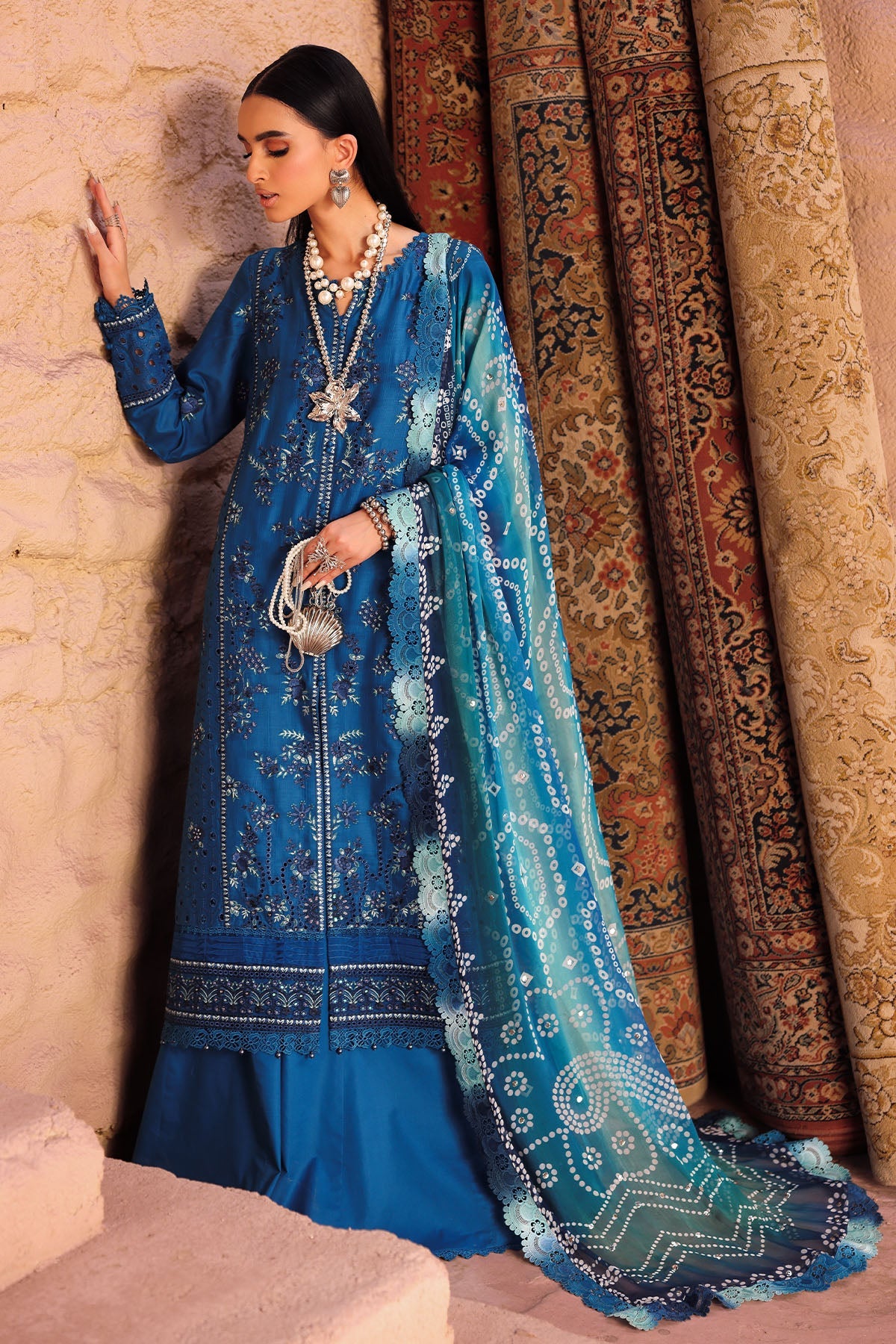 Nureh | Bazaar Luxe 25 | NE-160 by Nureh - Designer Dress  - Type : Ladies Clothes - Available at Libayah - 100% Original 