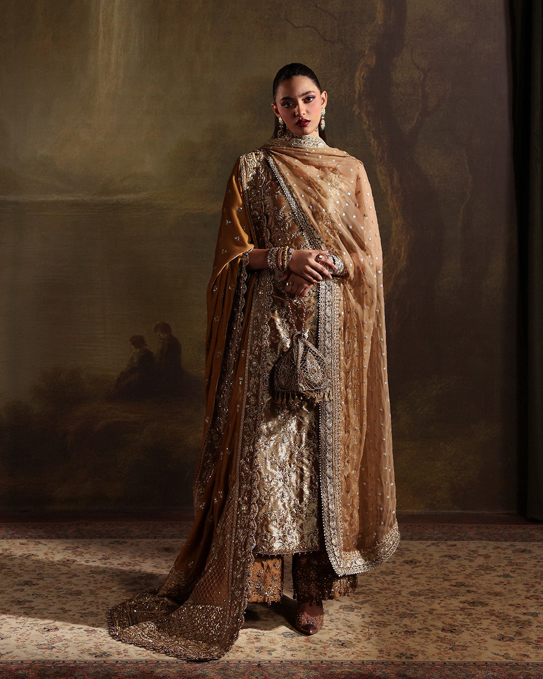 Faiza Saqlain | Zaeva Wedding Formals | Reit by Faiza Saqlain - Designer Dress  - Type : Ladies Clothes - Available at Libayah - 100% Original 