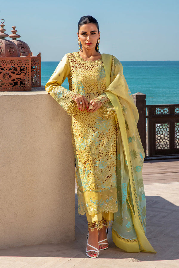 Rangrasiya | Premium Summer Lawn 25 | Minal by Rangrasiya - Designer Dress - Type: Ladies Clothes - Available at Libayah - 100% Original