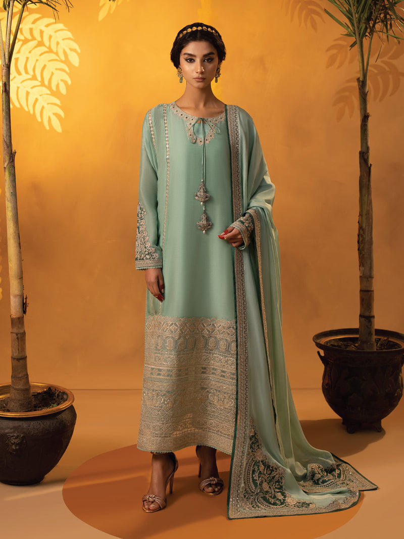 Faiza Faisal | Signature Pret Eid Edit | Marisa by Faiza Faisal - Designer Dress - Type: Ladies Clothes - Available at Libayah - 100% Original