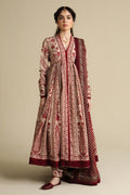 Zara Shahjahan | Anarkali 25 | Kashmiri-D1 by Zara Shahjahan - Designer Dress  - Type : Ladies Clothes - Available at Libayah - 100% Original 