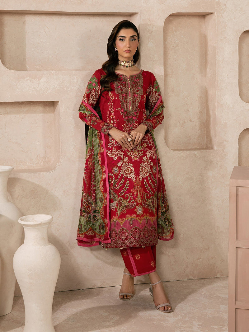 Gulaal | Syra Lawn 26 | Nael D - 1 by Gulaal - Designer Dress  - Type : Ladies Clothes - Available at Libayah - 100% Original 