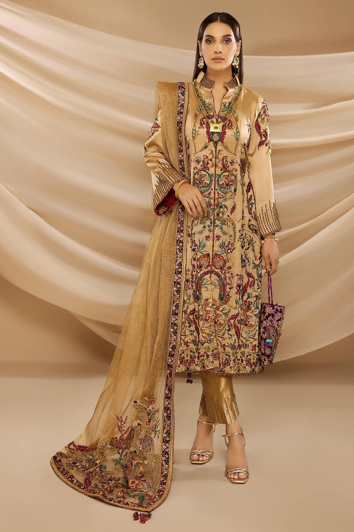 Nilofer Shahid | Shama e Mehfil | Diyar e Ishq by Nilofer Shahid - Designer Dress  - Type : Ladies Clothes - Available at Libayah - 100% Original 