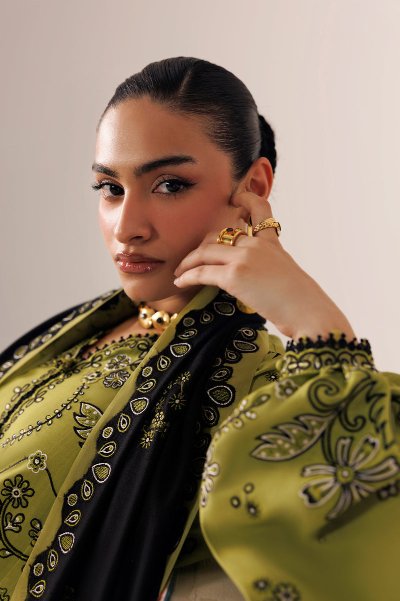 Qalamkar | Q Line Linen 26 | QLW-01 AMARAH by Qalamkar - Designer Dress  - Type : Ladies Clothes - Available at Libayah - 100% Original 