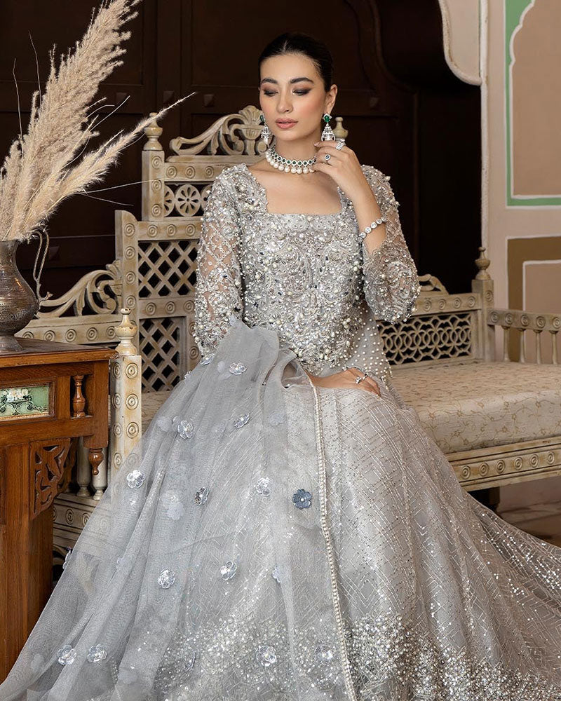 Ain | Aroosh Wedding Edition | AR-27 by Ain - Designer Dress - Type: Bridal - Available at Libayah - 100% Original