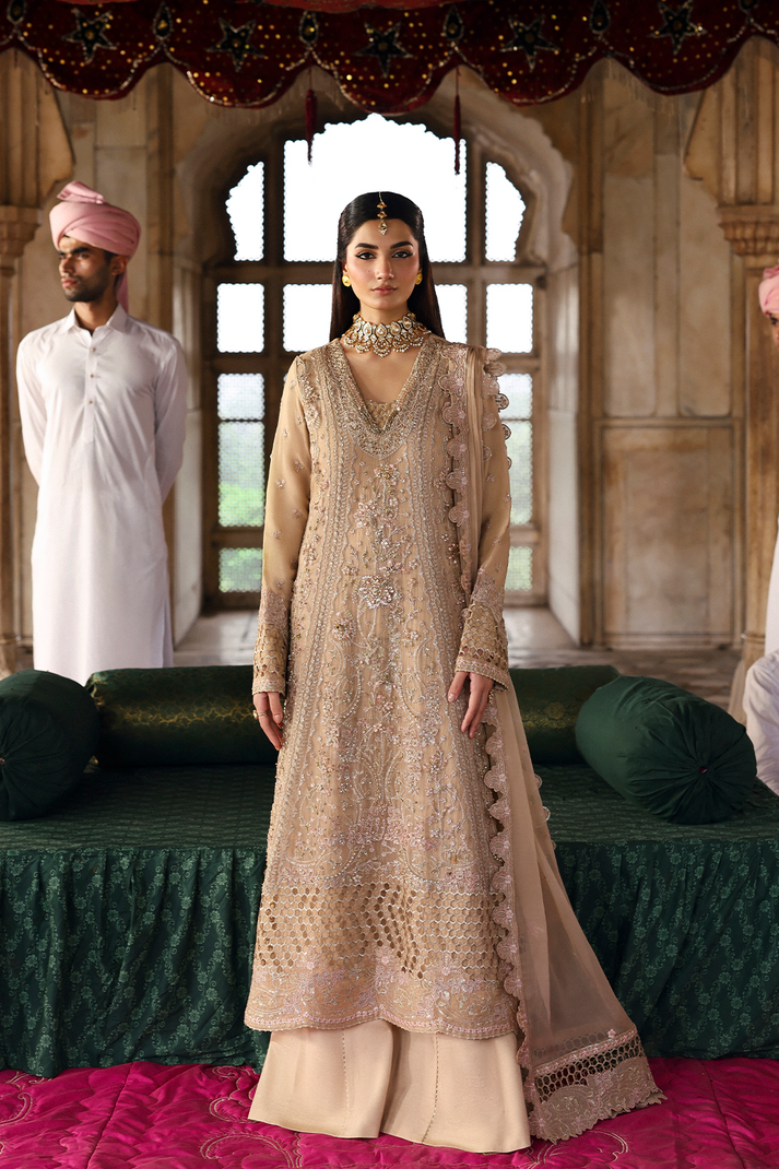 Emaan Adeel | Romansiyyah Luxury Formals | SHAHNOOR by Emaan Adeel - Designer Dress  - Type : Ladies Clothes - Available at Libayah - 100% Original 