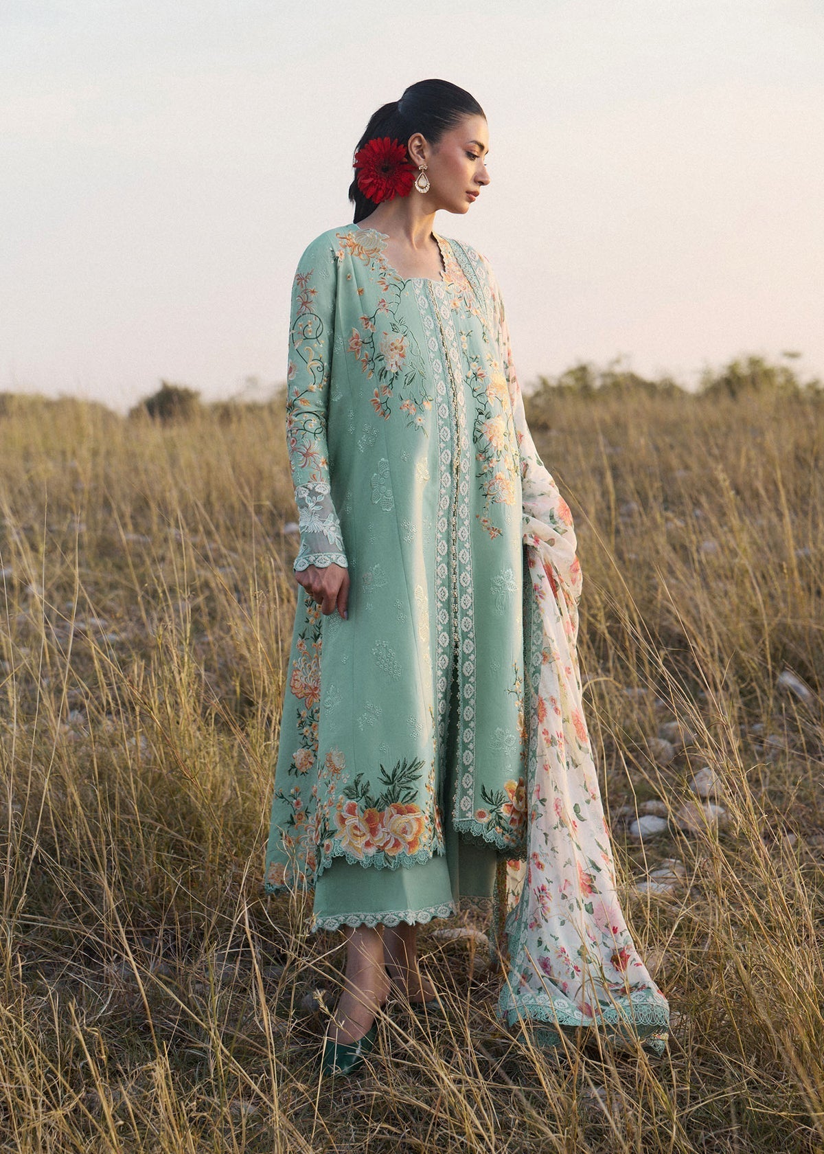 Hussain Rehar | Jinan 26 | Talia by Hussain Rehar - Designer Dress  - Type : Ladies Clothes - Available at Libayah - 100% Original 
