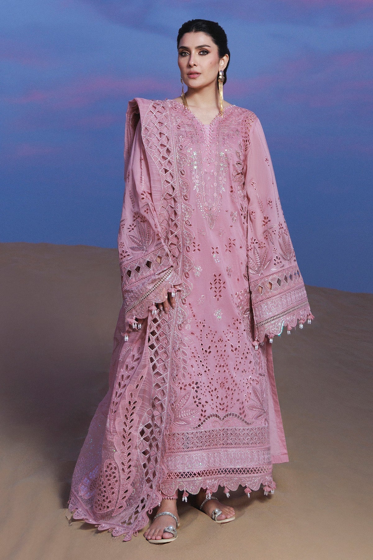 Nureh | Aman Luxe | Seeran NE-232 by Nureh - Designer Dress - Type : Luxury Dress - Available at Libayah - 100% Original