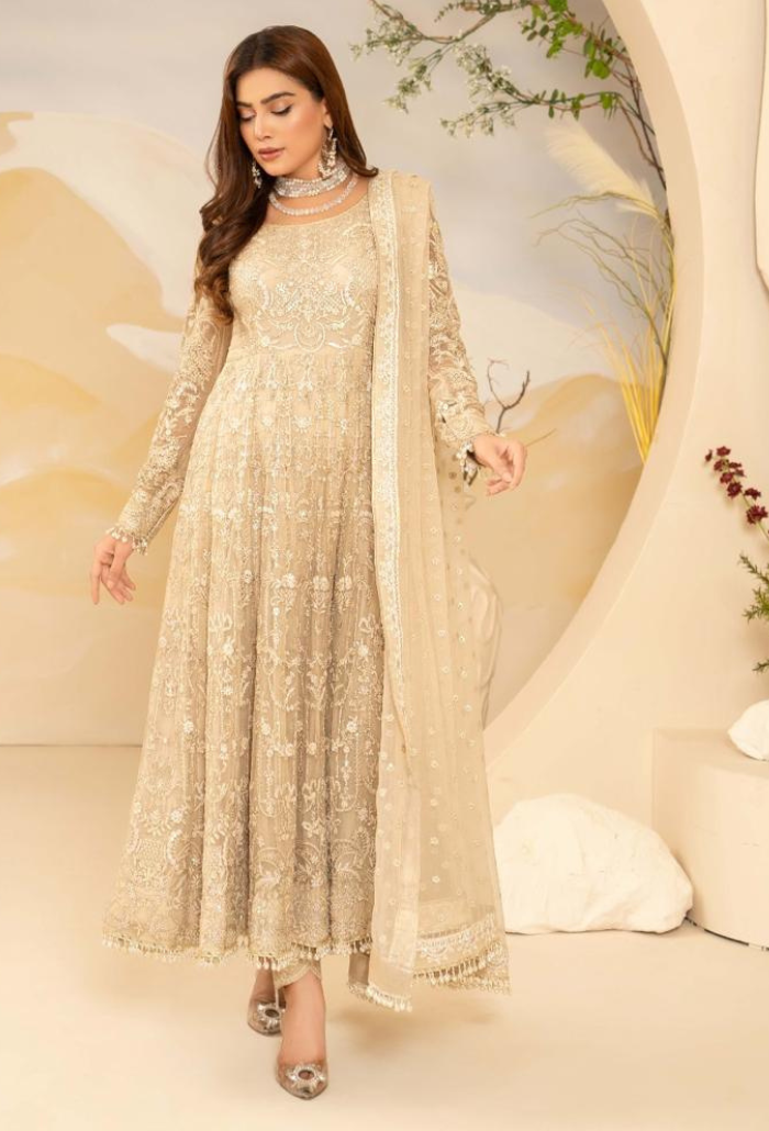 Humdum | Chiffon Collection | HOC - D02 by Humdum - Designer Dress - Type: Ladies Clothes - Available at Libayah - 100% Original