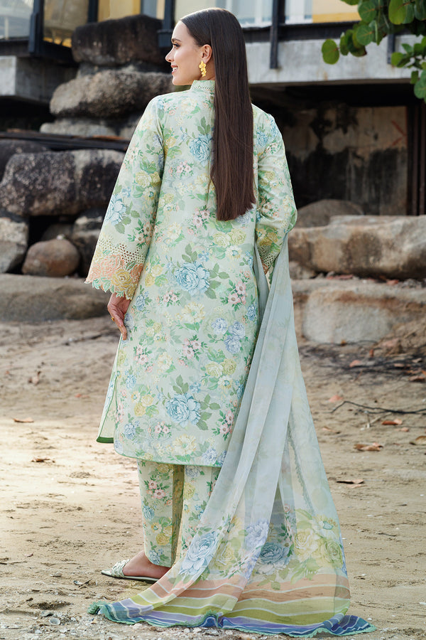 Farasha | Printed Essentials | Mint Bloom by Farasha - Designer Dress - Type: Ladies Clothes - Available at Libayah - 100% Original