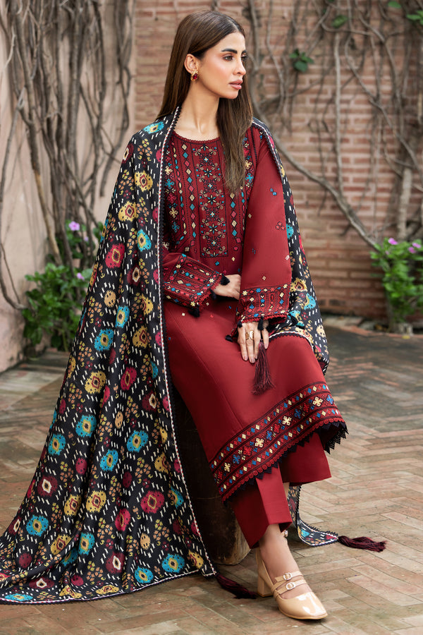Farasha | Eminence Khaddar 25 | Melody by Farasha - Designer Dress - Type : Ladies Clothes - Available at Libayah - 100% Original 
