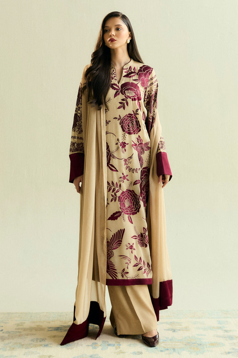 Zara Shahjahan | Festive Wear 25 | ZR25F0109 by Zara Shahjahan - Designer Dress  - Type : Ladies Clothes - Available at Libayah - 100% Original 