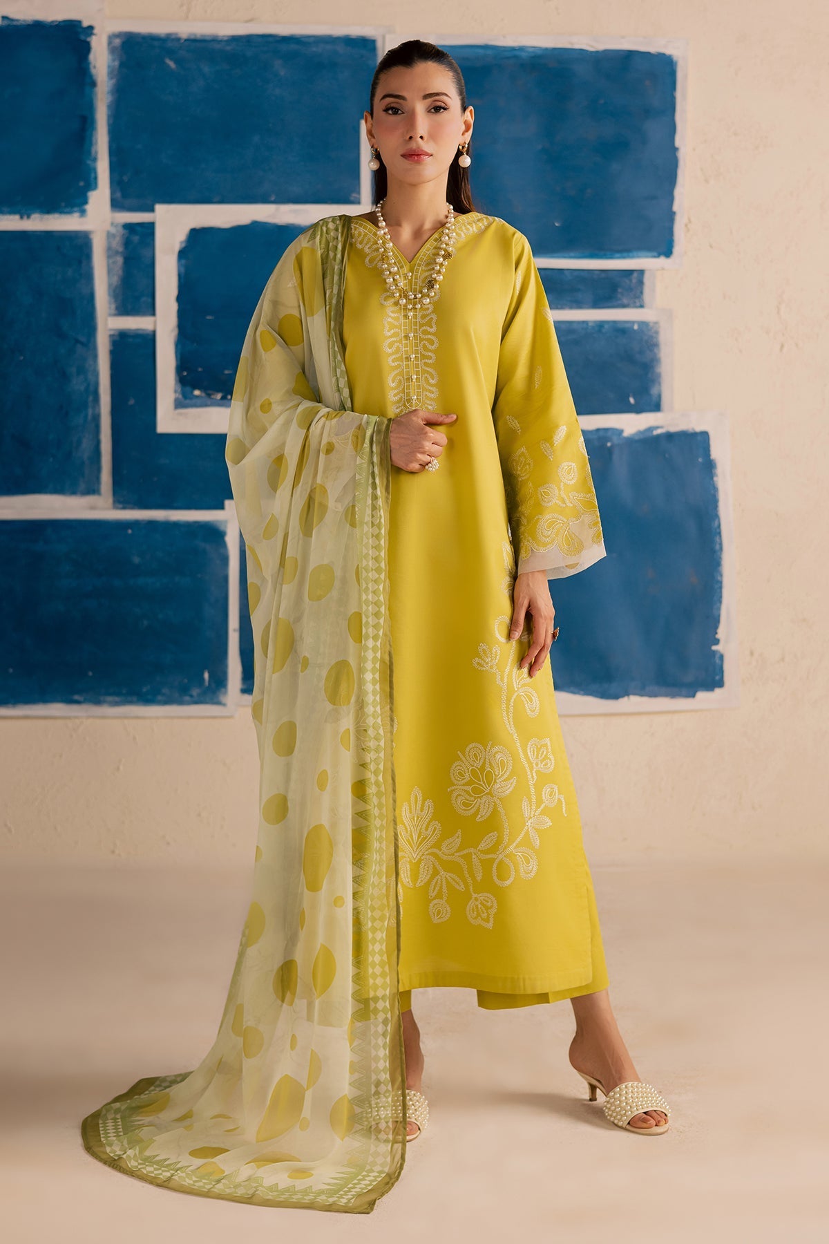 Nureh | Shades of Summer | NP-780 by Nureh - Designer Dress  - Type : Ladies Clothes - Available at Libayah - 100% Original 