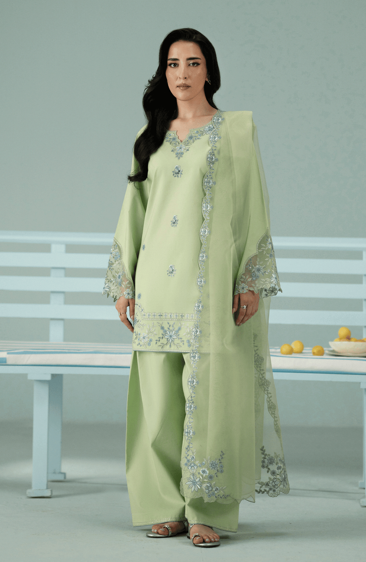 Seran | Luxury Pret | SEREN - 3pc by Seran - Designer Dress  - Type : Ladies Clothes - Available at Libayah - 100% Original 