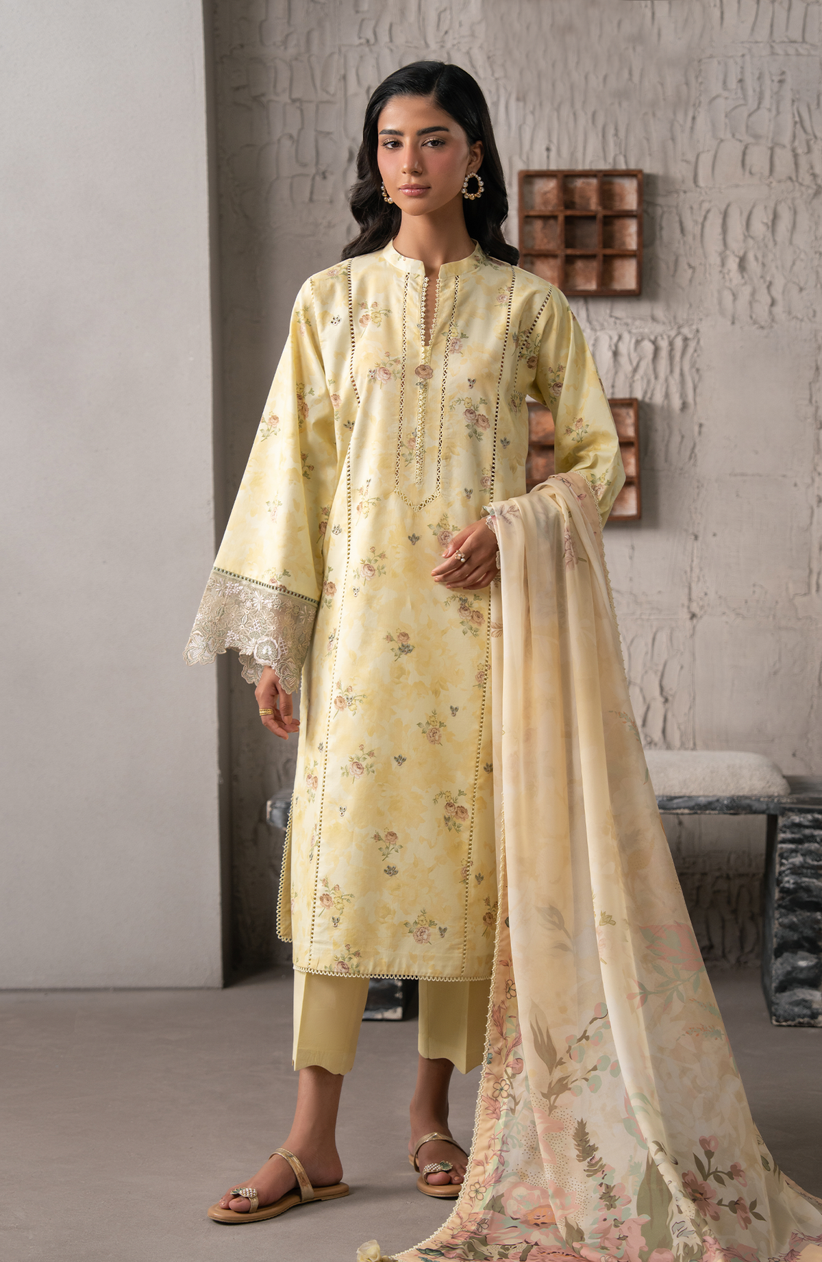 Seran | Selure Lawn | Cielle by Seran - Designer Dress  - Type : Ladies Clothes - Available at Libayah - 100% Original 
