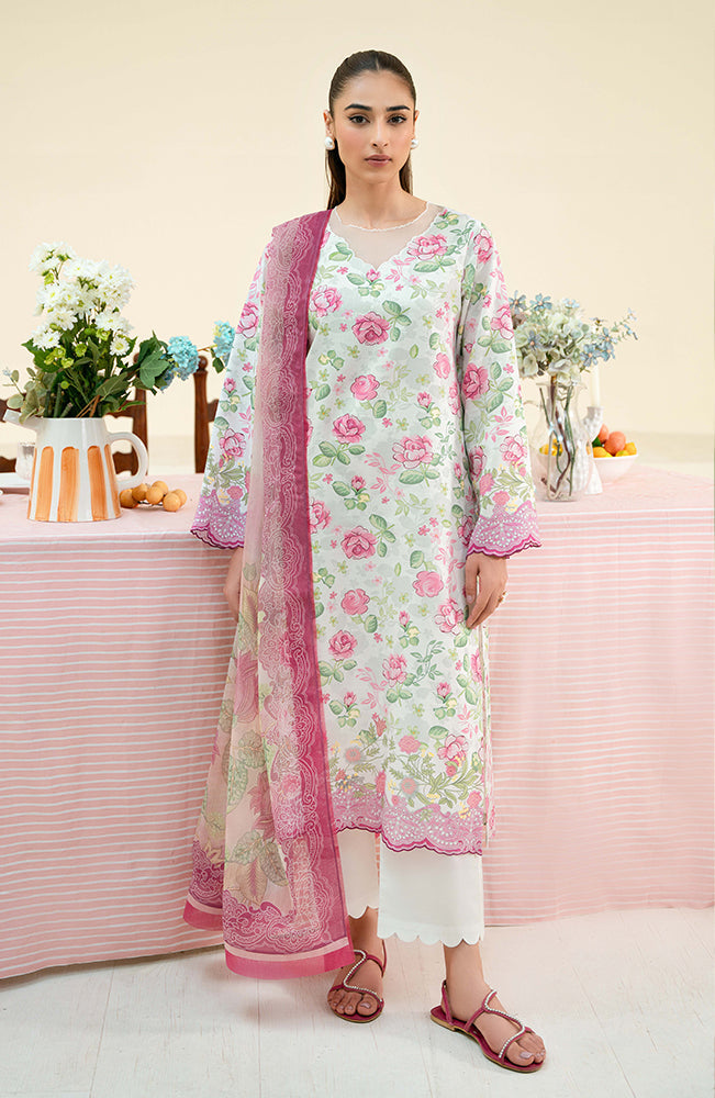 Seran | Daffodils Lawn 24 | Freya by Seran - Designer Dress - Type: Ladies Clothes - Available at Libayah - 100% Original