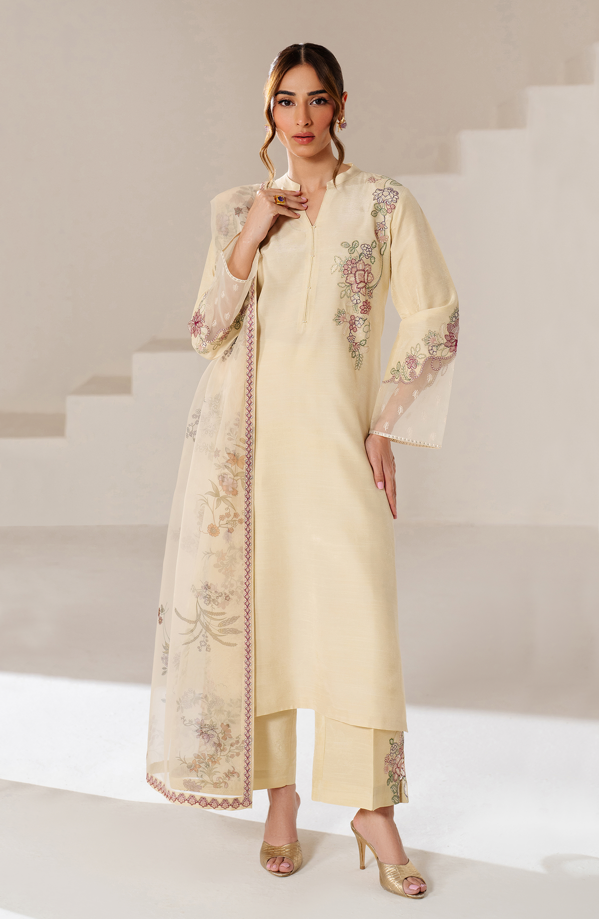 Seran | Eid Luxe Pret 25 | LENCI by Seran - Designer Dress - Type: Ladies Clothes - Available at Libayah - 100% Original