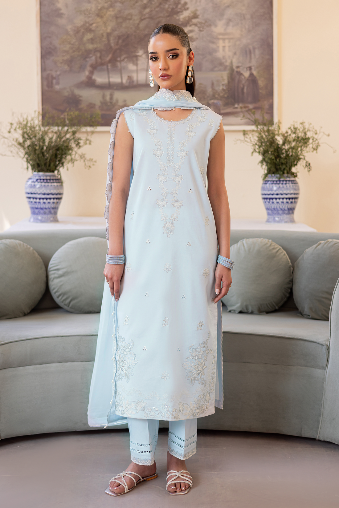 Seran | Nayab Eid Lawn | NIHA by Seran - Designer Dress - Type: Ladies Clothes - Available at Libayah - 100% Original