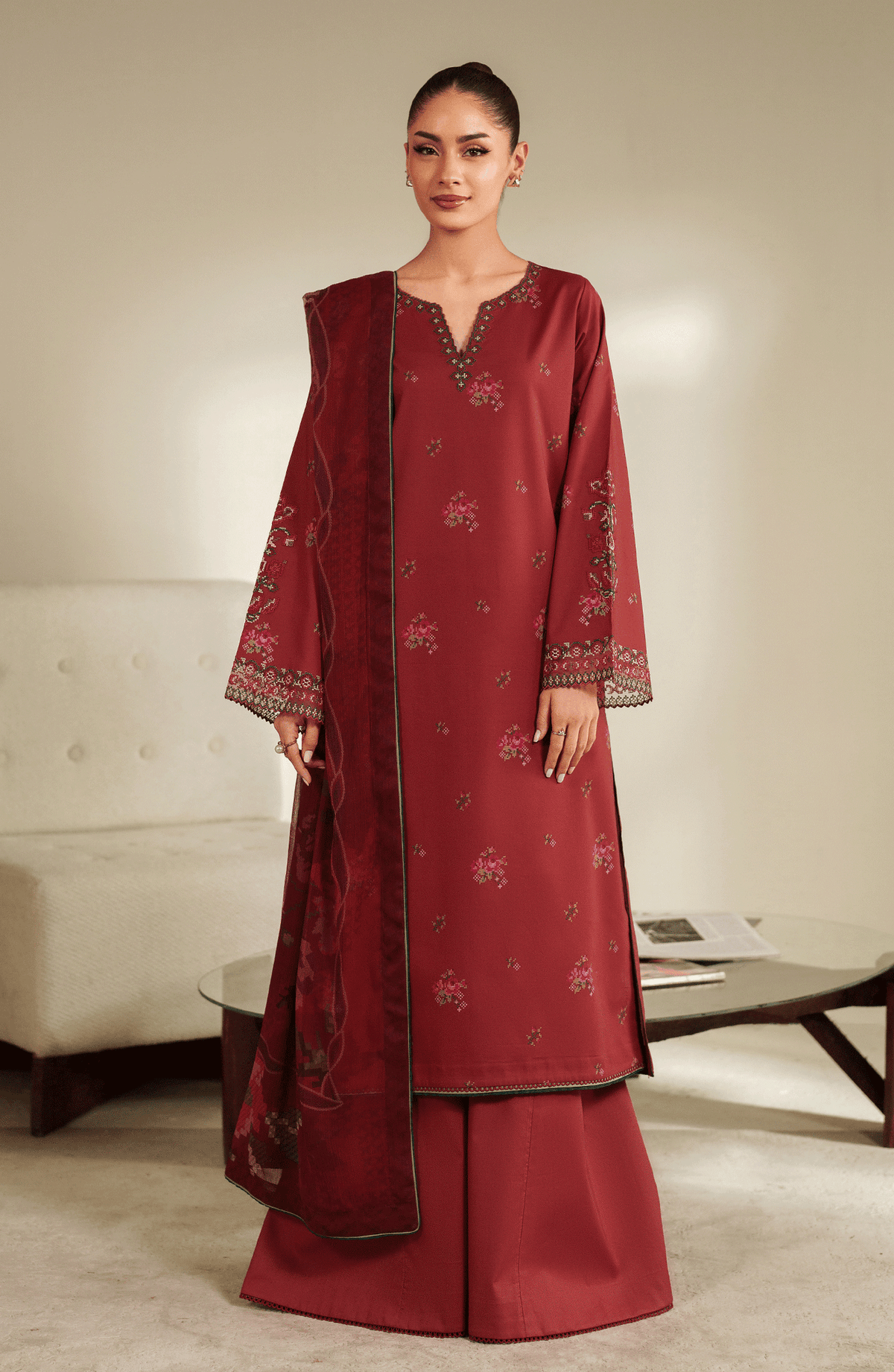 Seran | Ilara Cambric | SORREL by Seran - Designer Dress  - Type : Ladies Clothes - Available at Libayah - 100% Original 