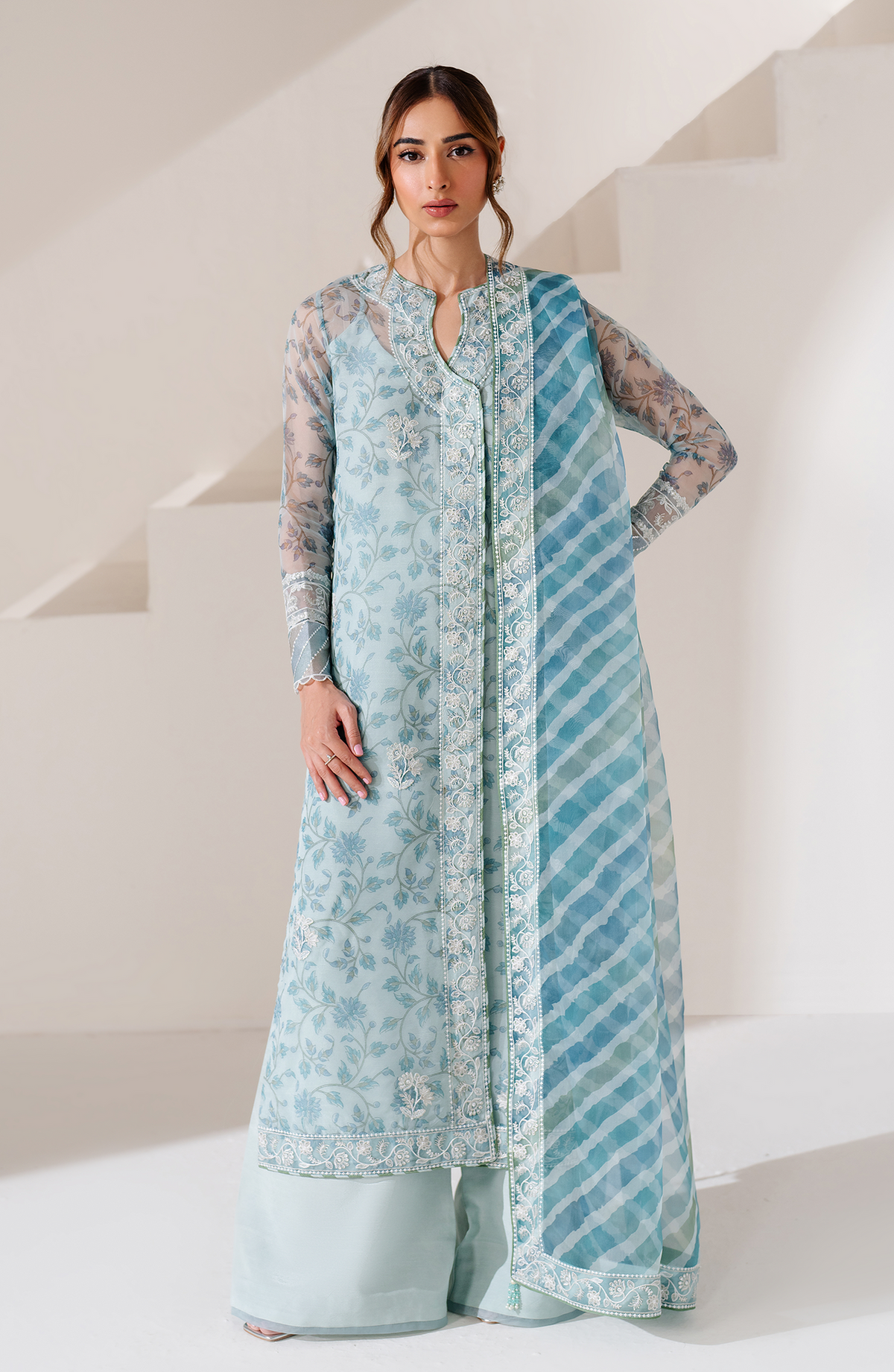 Seran | Eid Luxe Pret 25 | KEVA by Seran - Designer Dress - Type: Ladies Clothes - Available at Libayah - 100% Original