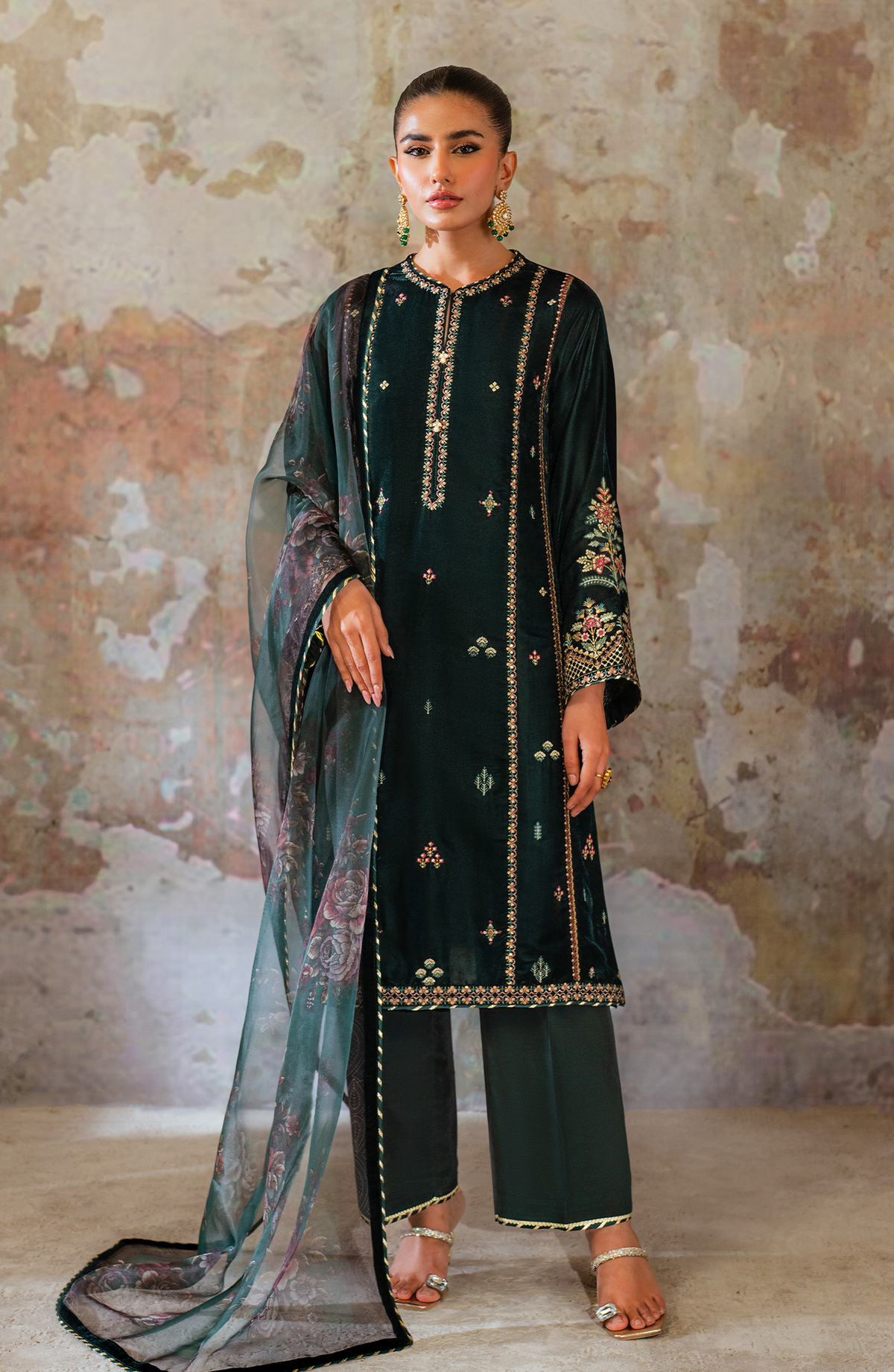 Seran | Velmor Velvet 24 | AYRA by Seran - Designer Dress - Type: Ladies Clothes - Available at Libayah - 100% Original