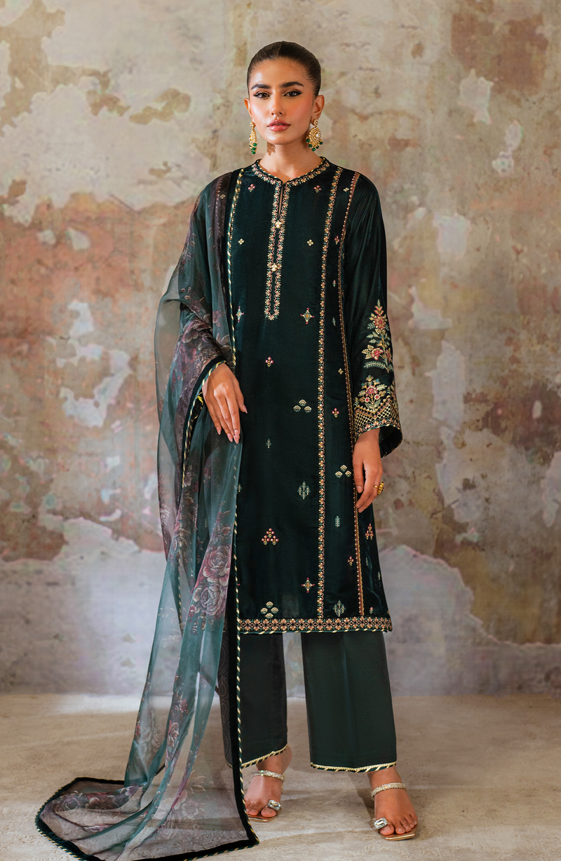 Seran | Velmor Velvet 24 | AYRA by Seran - Designer Dress - Type: Ladies Clothes - Available at Libayah - 100% Original