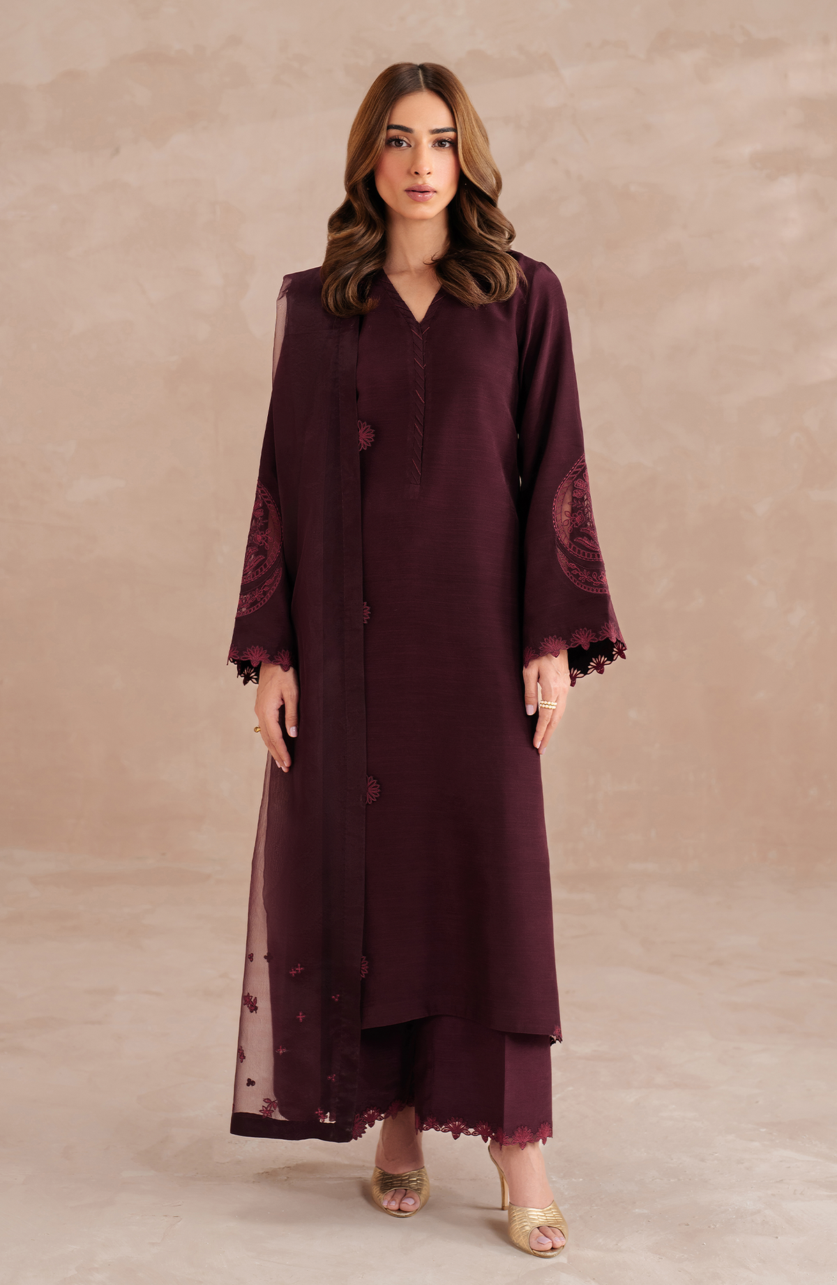 Seran | Eid Luxe Pret 25 | ARLEEN by Seran - Designer Dress - Type: Ladies Clothes - Available at Libayah - 100% Original
