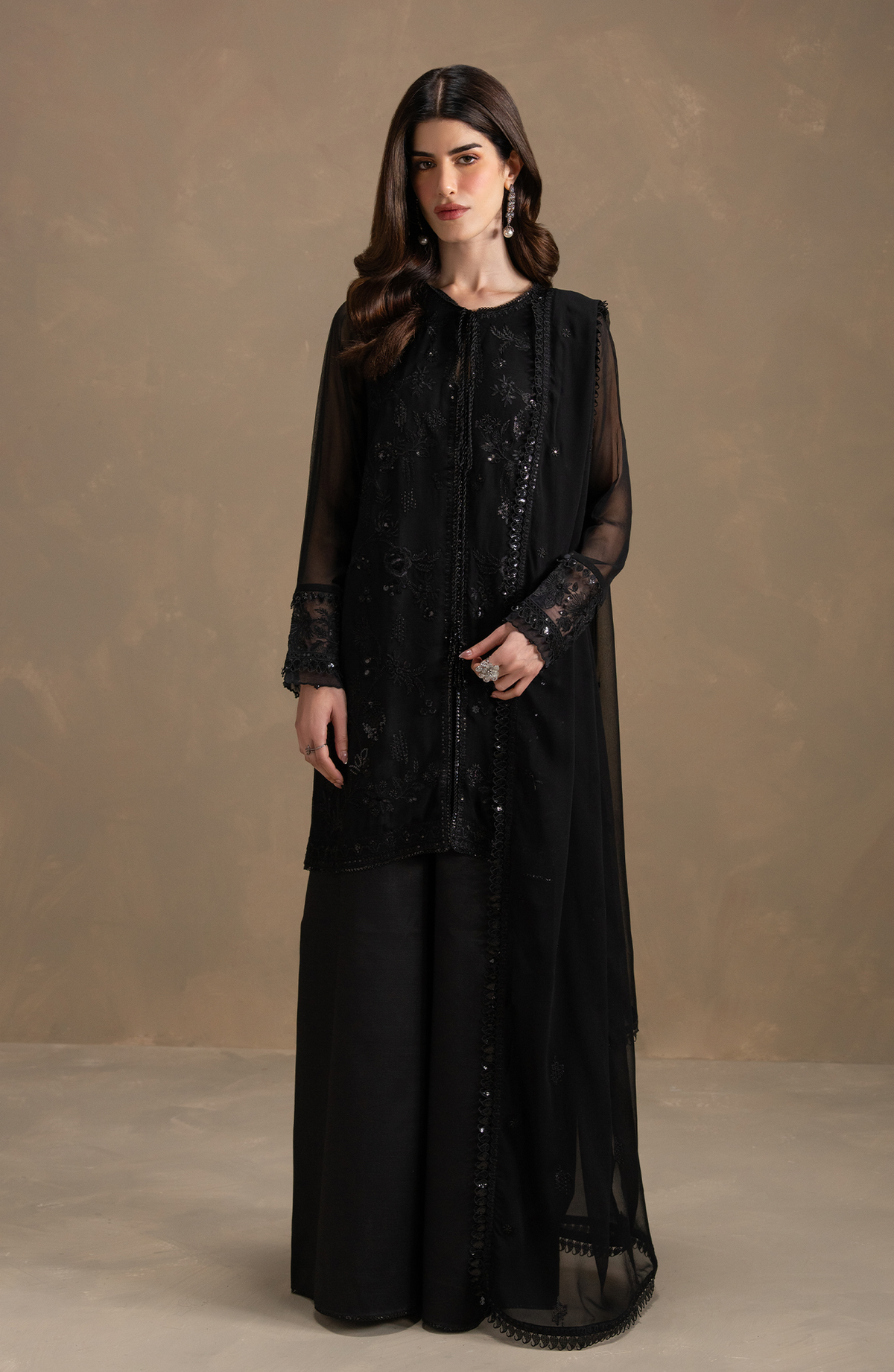 Seran | Lumiere RTW Eid 26 | Eben by Seran - Designer Dress  - Type : Ladies Clothes - Available at Libayah - 100% Original 