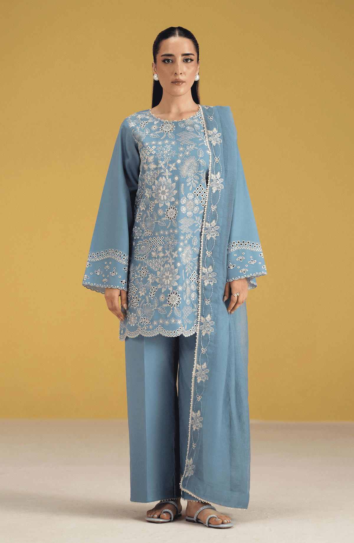 Seran | Luxury Pret | ARLA - 3pc by Seran - Designer Dress  - Type : Ladies Clothes - Available at Libayah - 100% Original 