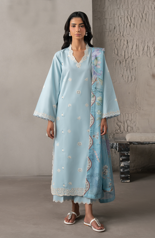 Seran | Selure Lawn | Azurae by Seran - Designer Dress  - Type : Ladies Clothes - Available at Libayah - 100% Original 