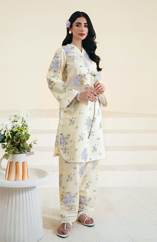Seran | Daffodils Lawn 24 | Albie by Seran - Designer Dress - Type: Ladies Clothes - Available at Libayah - 100% Original