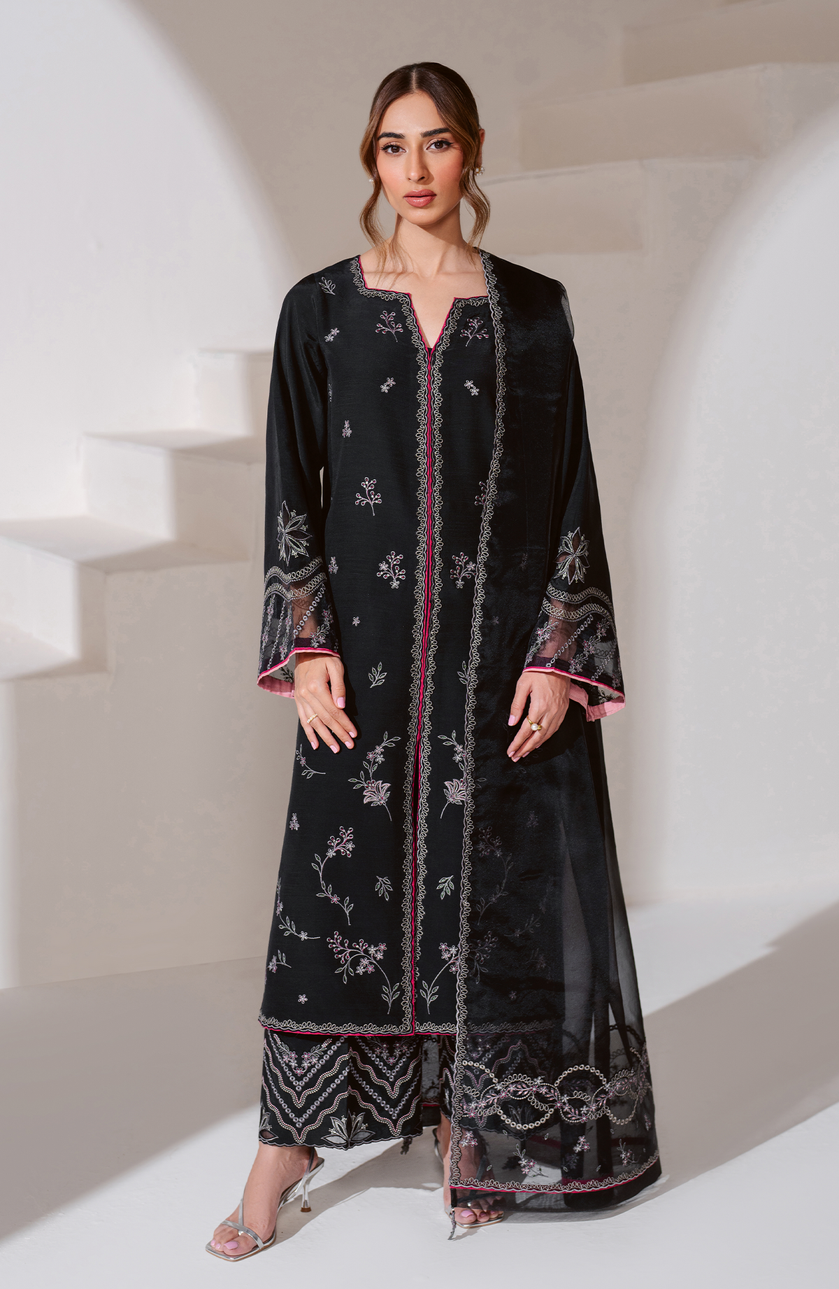 Seran | Eid Luxe Pret 25 | CIAR by Seran - Designer Dress - Type: Ladies Clothes - Available at Libayah - 100% Original