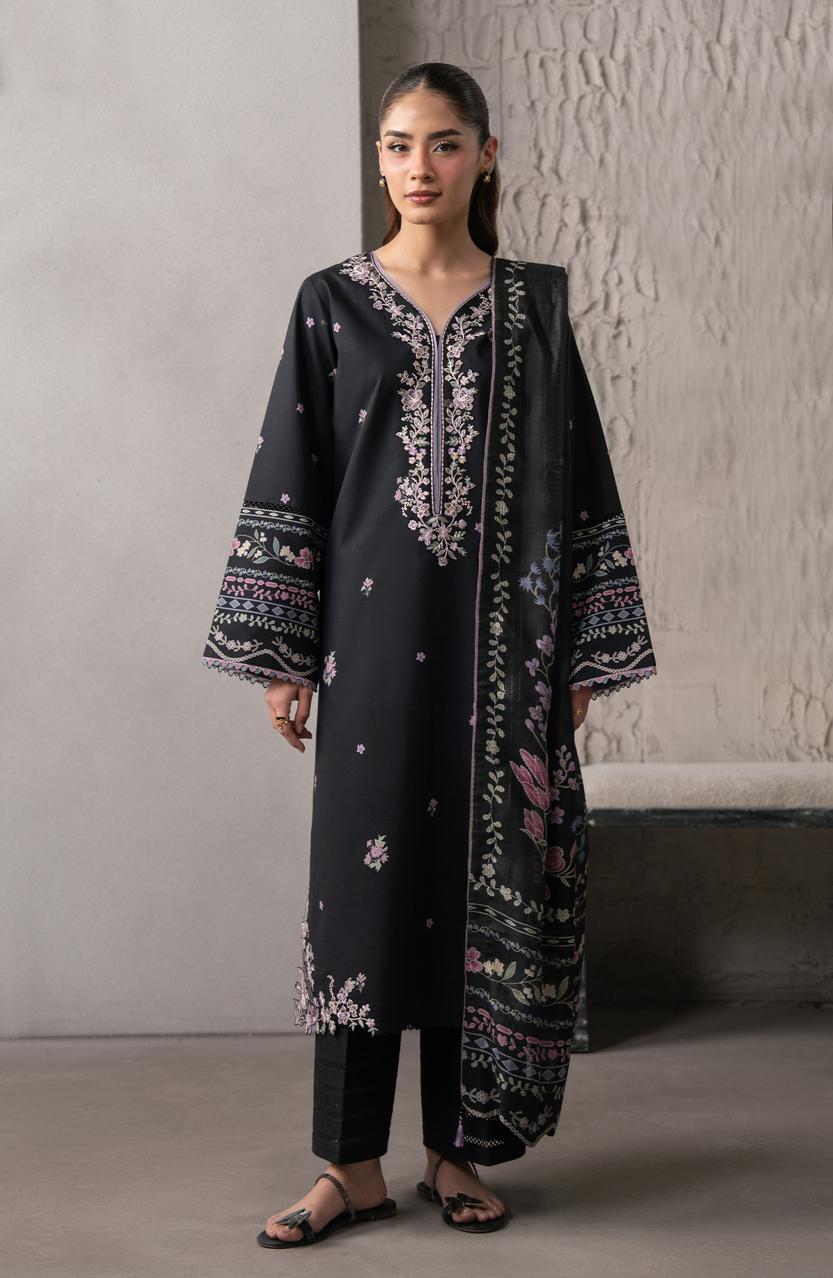 Seran | Selure Lawn | Odette by Seran - Designer Dress  - Type : Ladies Clothes - Available at Libayah - 100% Original 
