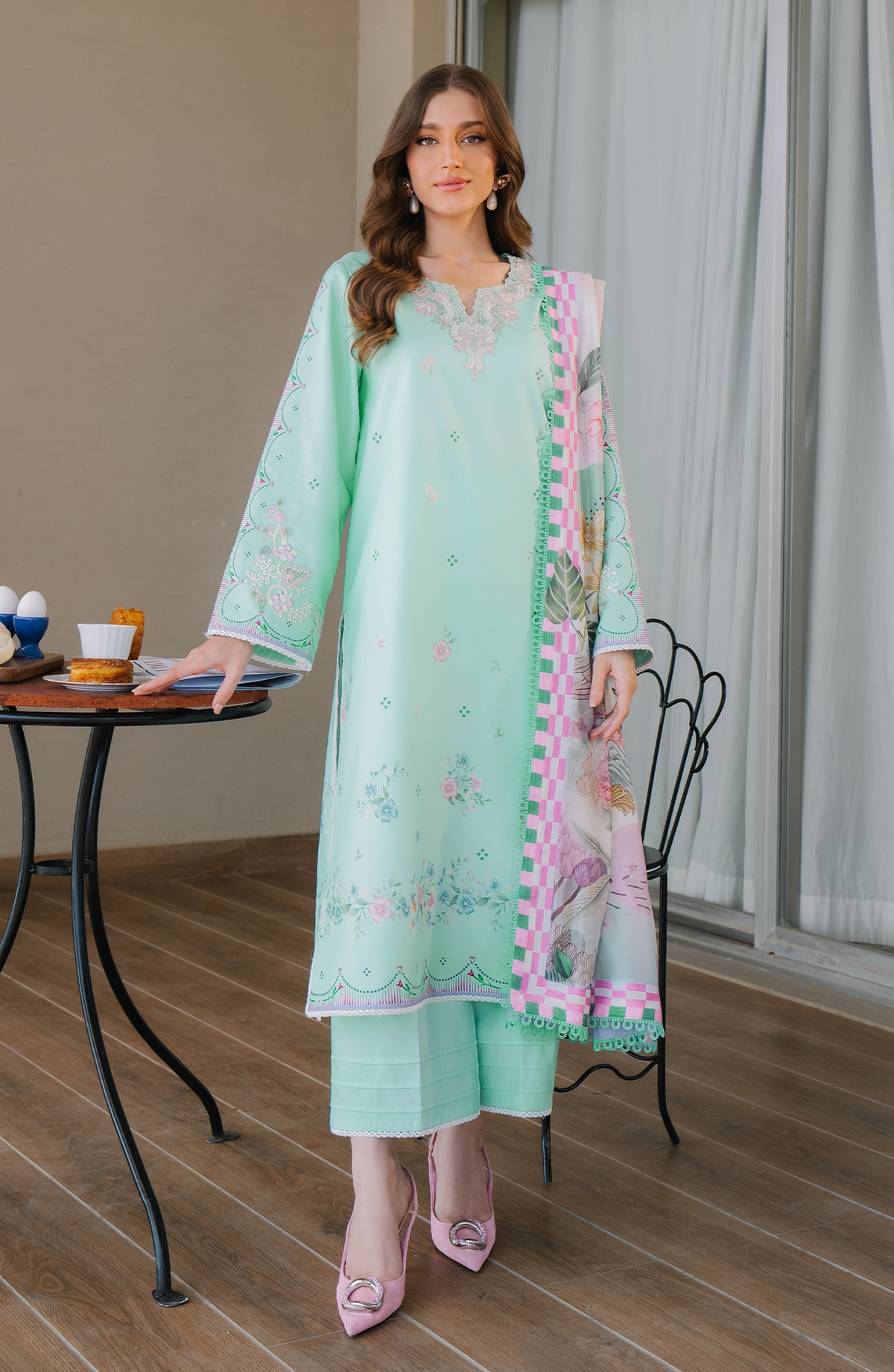 Seran | Afsanah Lawn | Elaya - by Libayah - Registered Vendor of : Seran - 100% Original Designer Dress