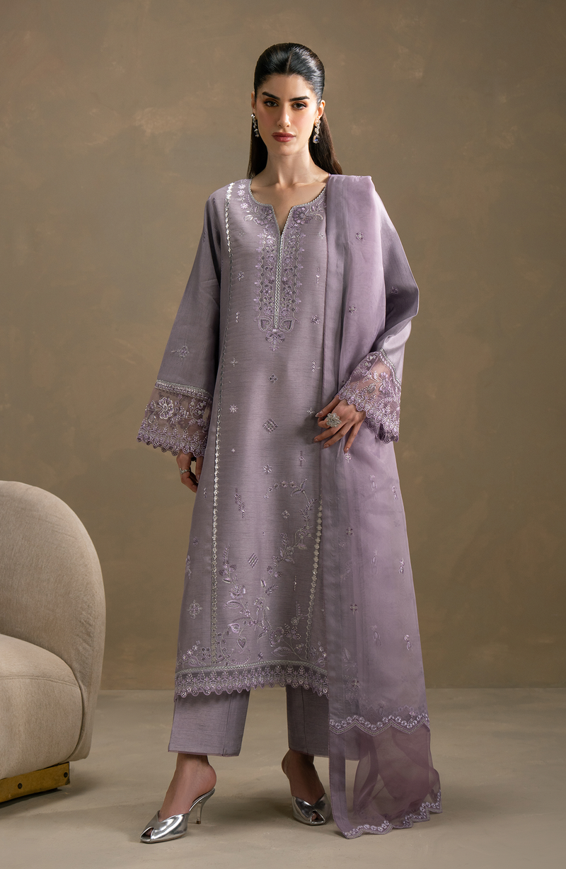 Seran | Lumiere RTW Eid 26 | Lila by Seran - Designer Dress  - Type : Ladies Clothes - Available at Libayah - 100% Original 