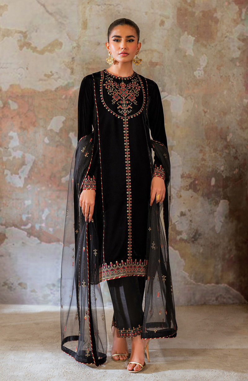 Seran | Velmor Velvet 24 | PERIN by Seran - Designer Dress - Type: Ladies Clothes - Available at Libayah - 100% Original