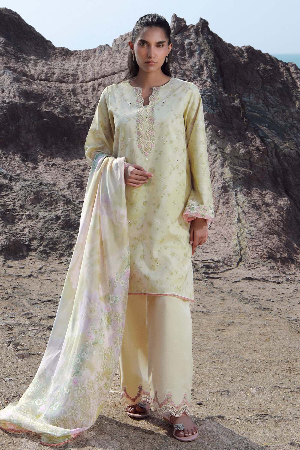 Seran | Afsanah Lawn 25 | SAHAR by Seran - Designer Dress - Type: Ladies Clothes - Available at Libayah - 100% Original