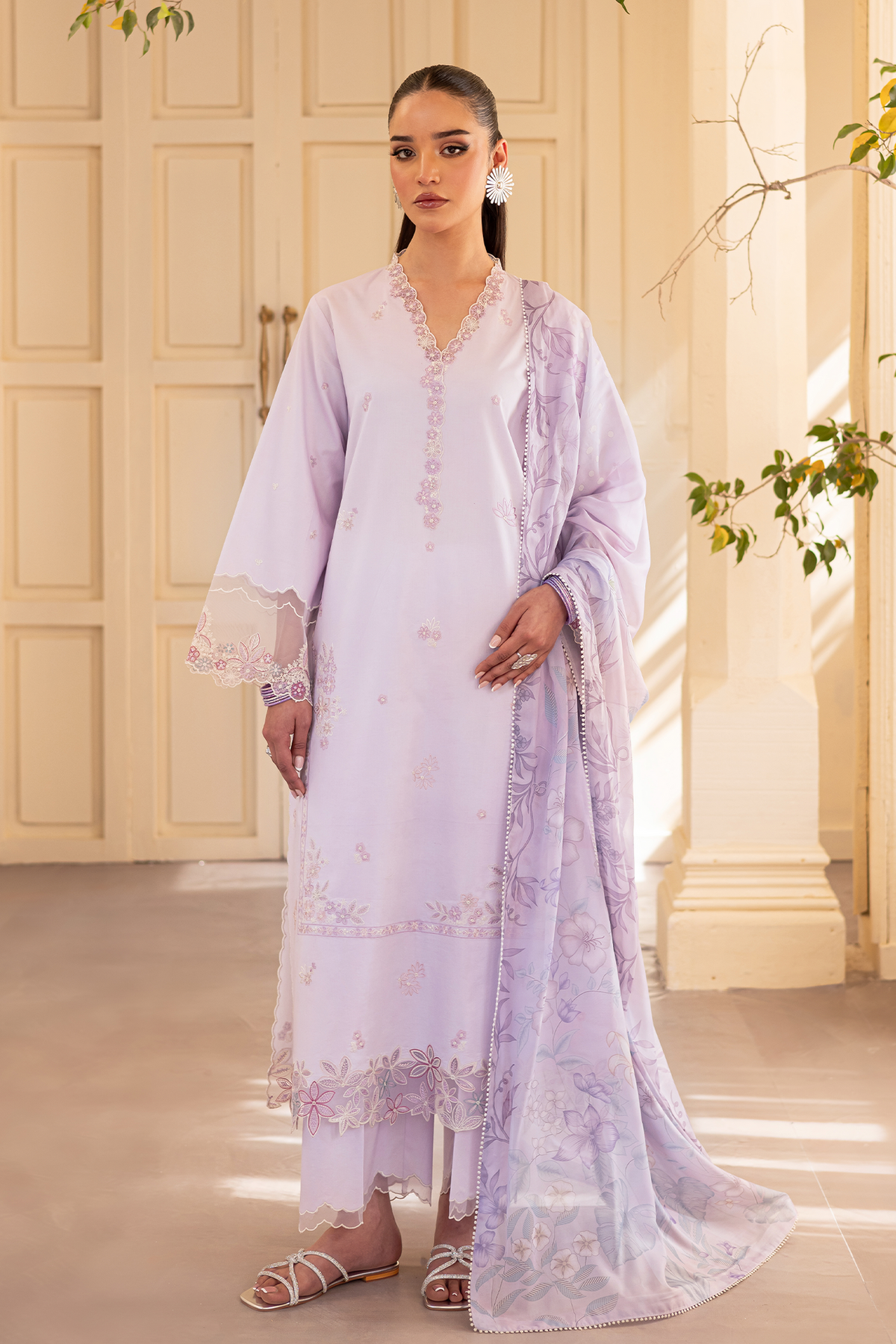Seran | Nayab Eid Lawn | REHA by Seran - Designer Dress - Type: Ladies Clothes - Available at Libayah - 100% Original
