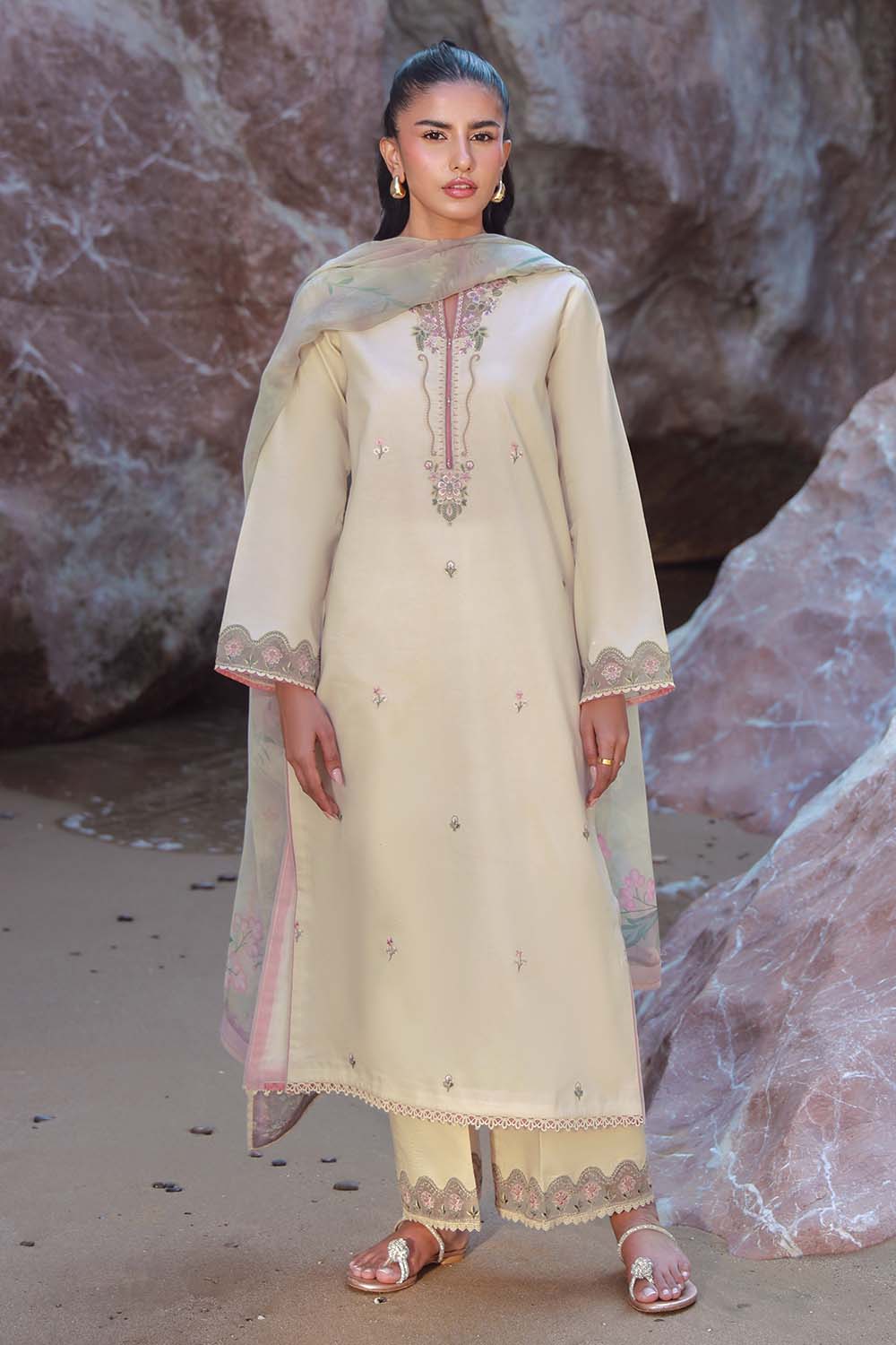 Seran | Afsanah Lawn 25 | AYLIN by Seran - Designer Dress - Type: Ladies Clothes - Available at Libayah - 100% Original
