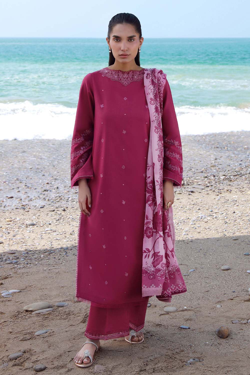 Seran | Afsanah Lawn 25 | ZURI by Seran - Designer Dress - Type: Ladies Clothes - Available at Libayah - 100% Original