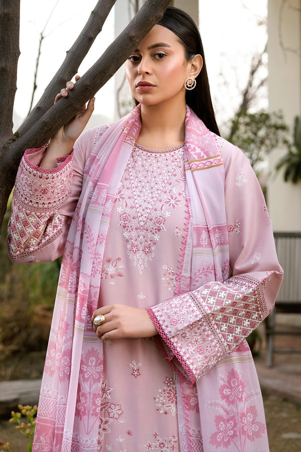 Farasha | Summer Weaves Embroidered Lawn | Muted Bloom by Farasha - Designer Dress - Type: Ladies Clothes - Available at Libayah - 100% Original