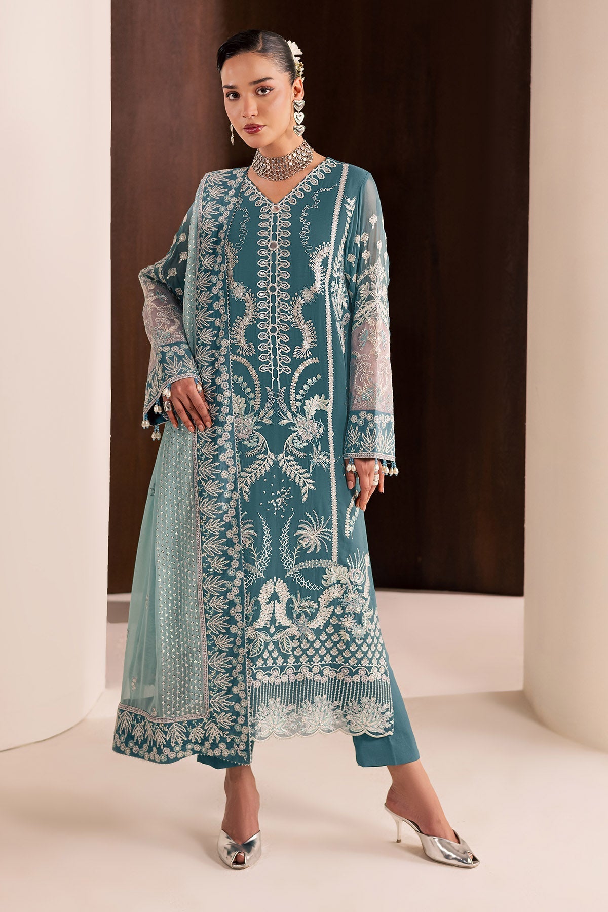 Nureh | Fancy Formal | NP-773 by Nureh - Designer Dress  - Type : Ladies Clothes - Available at Libayah - 100% Original 